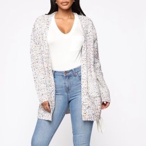 Fashion Nova - There’s no way speckled cardigan
